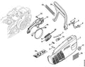 STIHL Pictogramme d'avertissement MS (OEM 0000-967-4003)