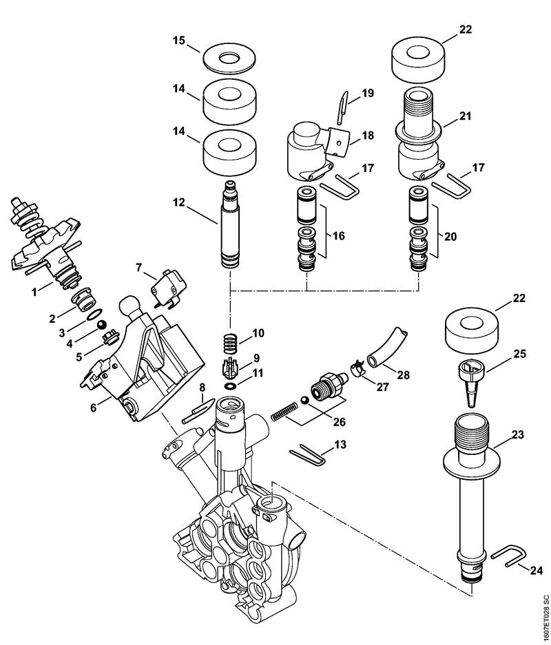 STIHL 47687016500 - Connector