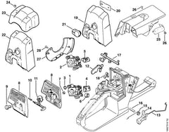 STIHL 11211412502 - Cover