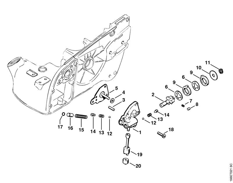 STIHL 00009970325 - Compression spring