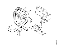 STIHL 00009512905 - Oval head screw