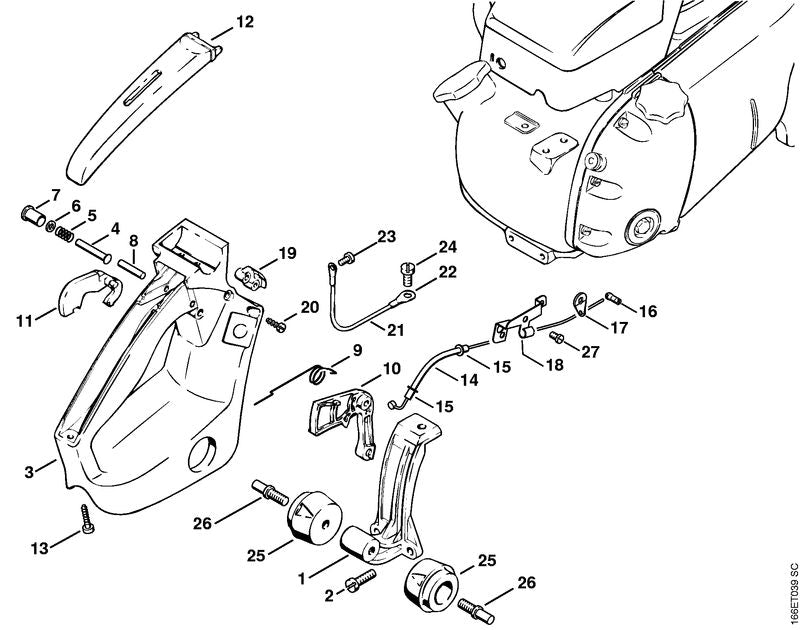 STIHL 11067909905 - Annular buffer