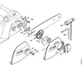 STIHL Jeu de pièces de tendeur de chaîne rapide (OEM 1208-007-1000)