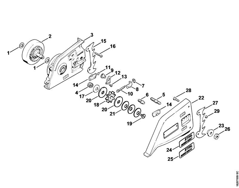 STIHL 00009611404 - Ring