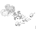 STIHL Pignon à anneau 3/8" Picco 7D (OEM 0000-642-1240)