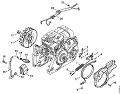 STIHL 00009890609 - Grommet