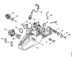 STIHL 11351237501 - Grommet