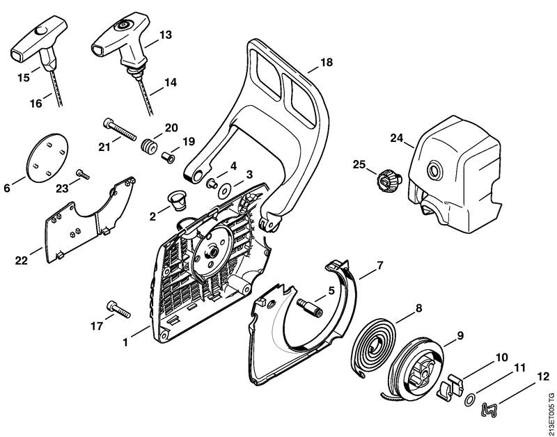 STIHL 11350847800 - Segment