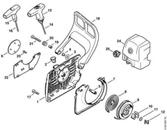 STIHL 11350847800 - Segment