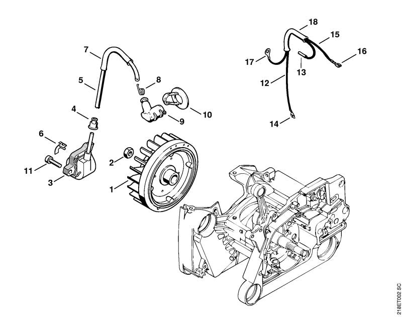 STIHL 00004481250 - Lead retainer