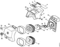 STIHL Capot (OEM 1122-080-1609)