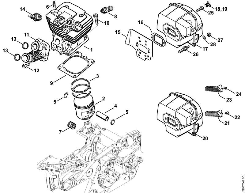 STIHL 00009530807 - Stud M5