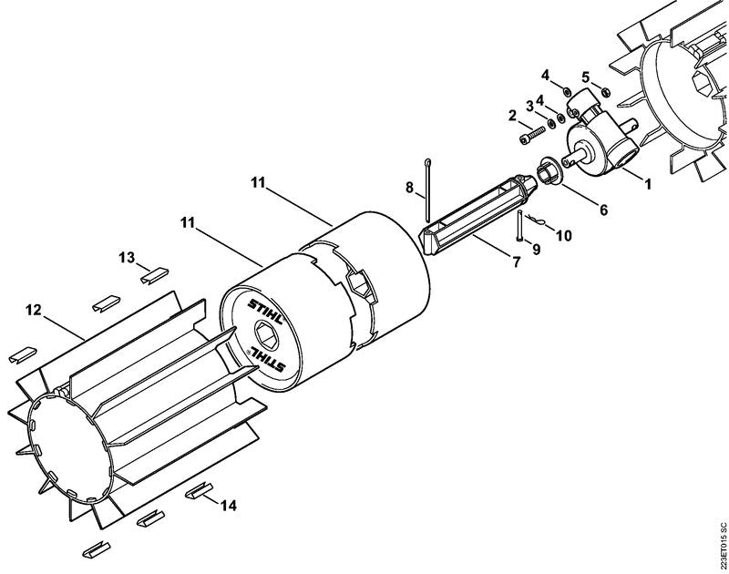 STIHL 46026400100 - Gearhead