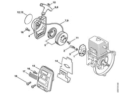 STIHL 00001903400 - Starter grip ElastoStart Ø 3 mm