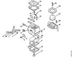 STIHL 42261202200 - Flange