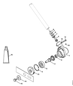 STIHL 41807131603 - Thrust washer.