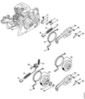 STIHL Collier de frein (OEM 1143-160-5404)