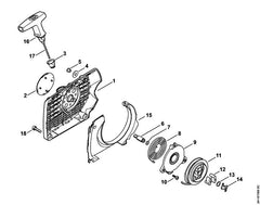 STIHL 42520806500 - Axle
