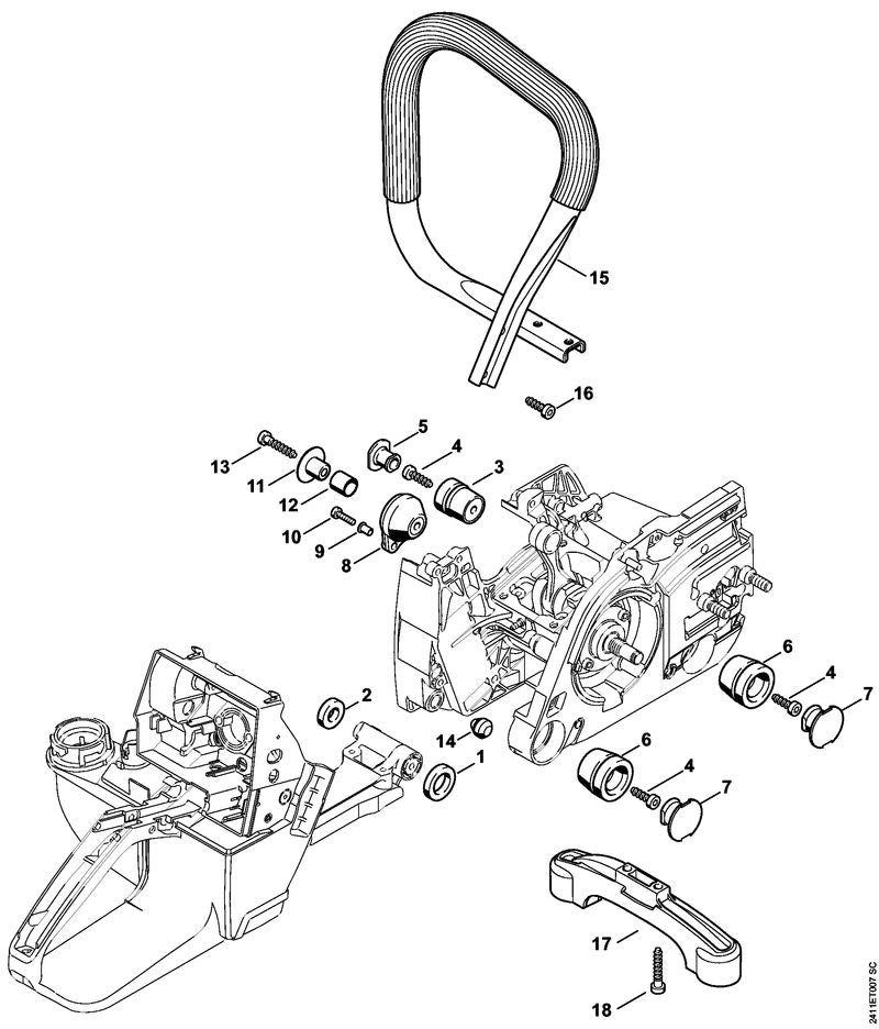 STIHL 42527917600 - Support