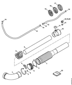 STIHL 42037088201 - Bracket
