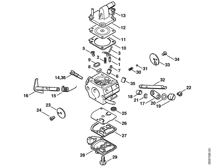 STIHL 41341225000 - Spacer sleeve
