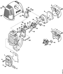 STIHL 41800801602 - STIHL Capot (OEM 4180-080-1602)