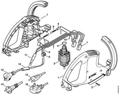 STIHL 48146000804 - Motor housing