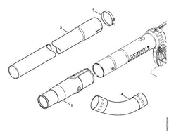 STIHL 42277086905 - Manifold