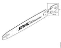 STIHL Tête de guide-chaîne .404" 12Z 1,6 (OEM 3003-650-2538)
