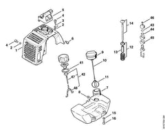 STIHL 41320801600 - Shroud