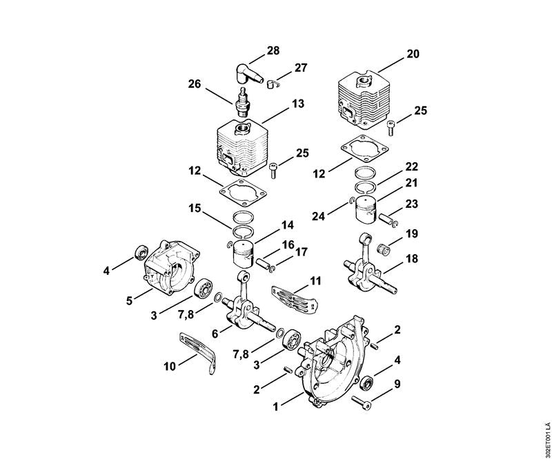 STIHL 41230292300 - Cylinder gasket