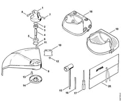 STIHL 41198903400 - Combination wrench