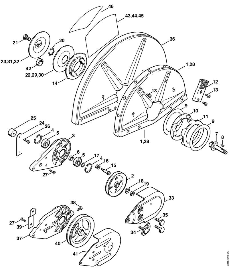 STIHL 42057913903 - Support