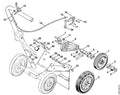 STIHL Commande des gaz (OEM 4201-180-1800)
