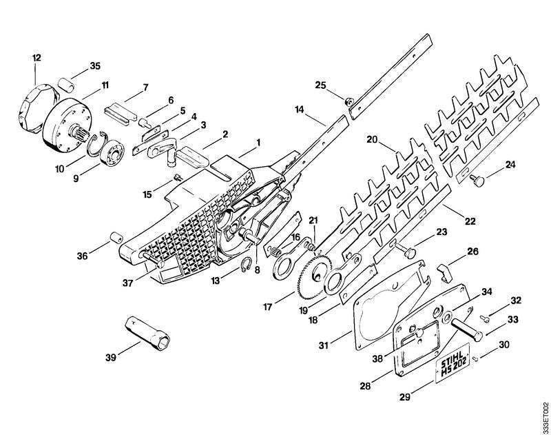 STIHL 42067136502 - Guide screw