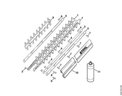 STIHL 42266414600 - Guide 550 / 22''