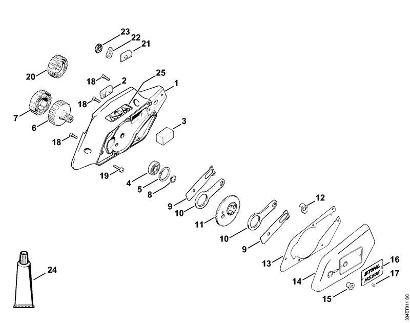 STIHL 42130071001 - Coupling element