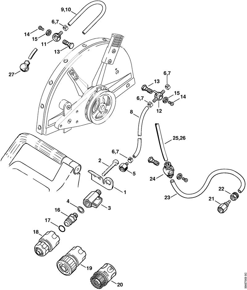 STIHL 42057088200 - Bracket