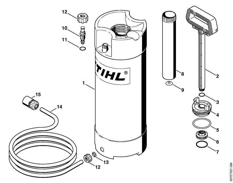 STIHL 42236708600 - Filler cap