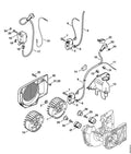 STIHL Câble de court-circuit 380 mm (OEM 4223-440-1100)