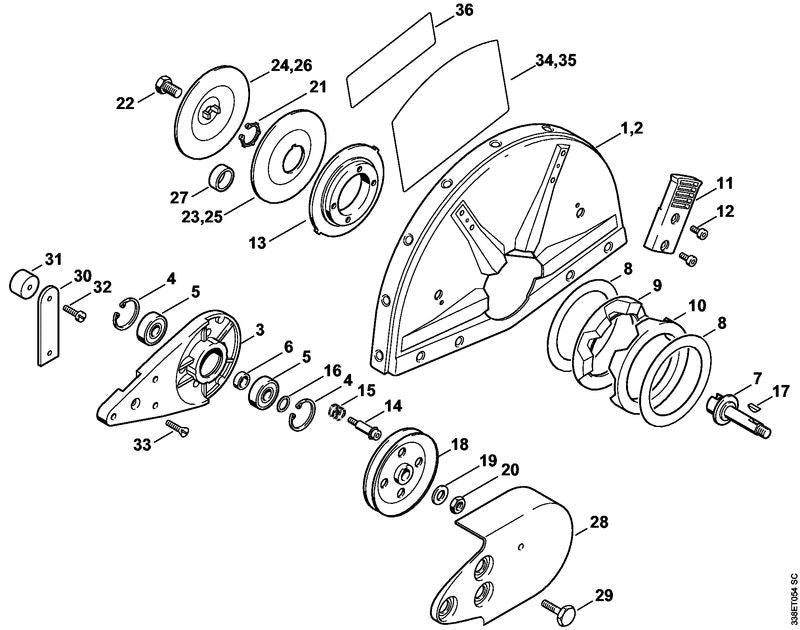 STIHL 42237008100 - Guard