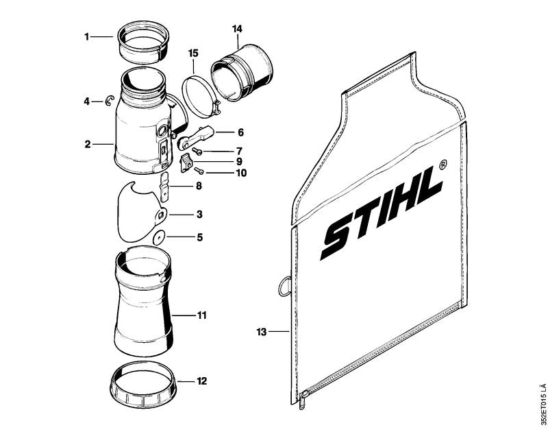 STIHL 42037088900 - Ring 80