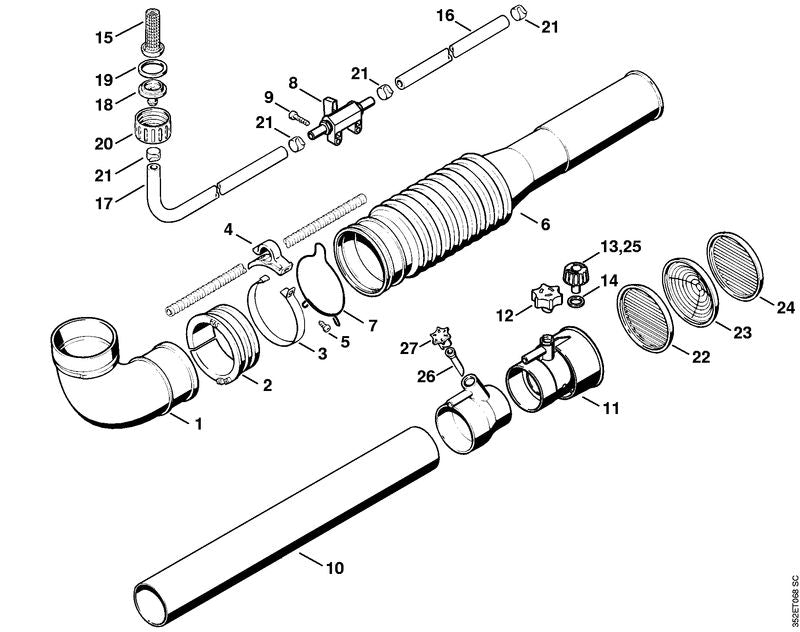 STIHL 42037084000 - Dosage unit