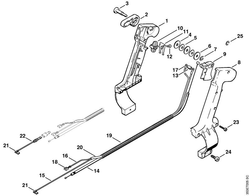 STIHL 42031828950 - Pin