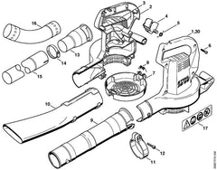 STIHL 48047068000 - Screen