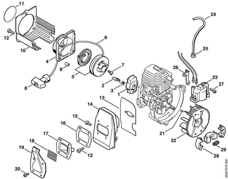 STIHL 42261490600 - Muffler gasket