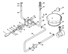 STIHL 42037000903 - Container cap
