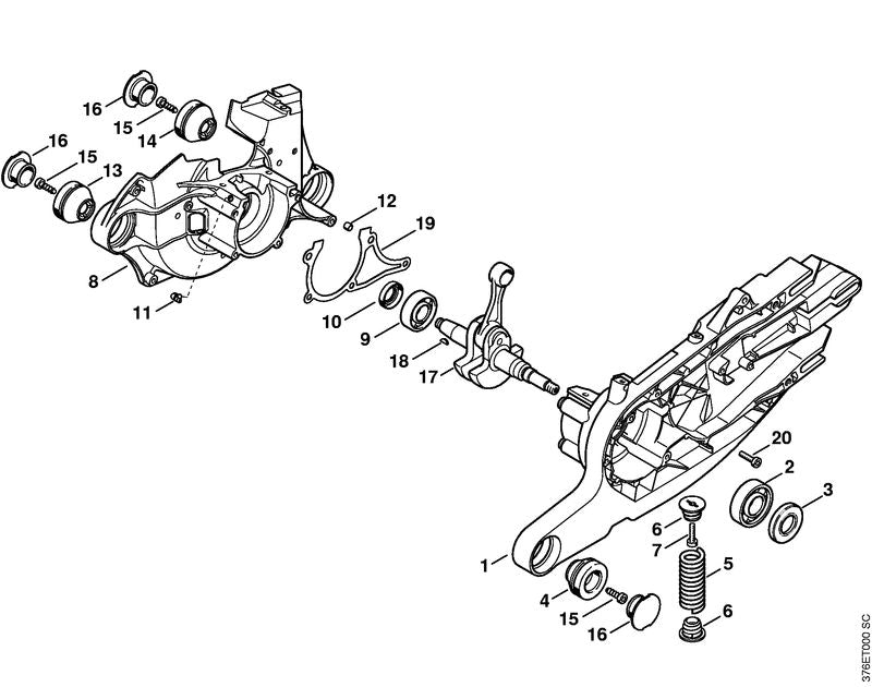 STIHL 00007913102 - Spring