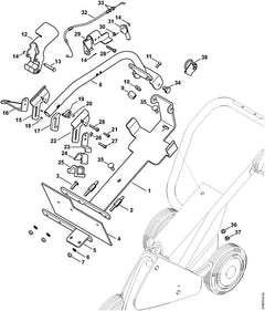 STIHL 42247916500 - Plate
