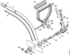 STIHL 41307912000 - Handle hose